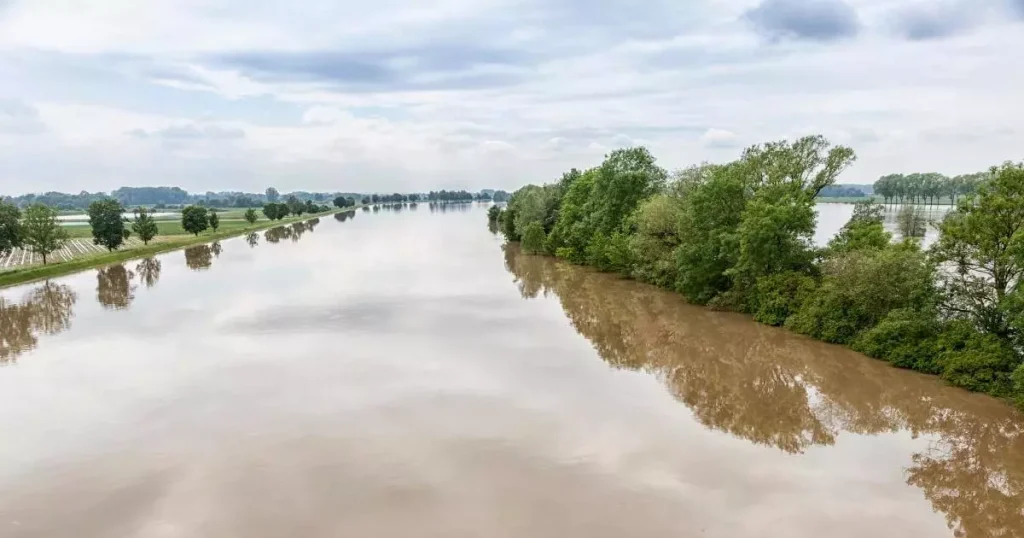 imagem de inundação