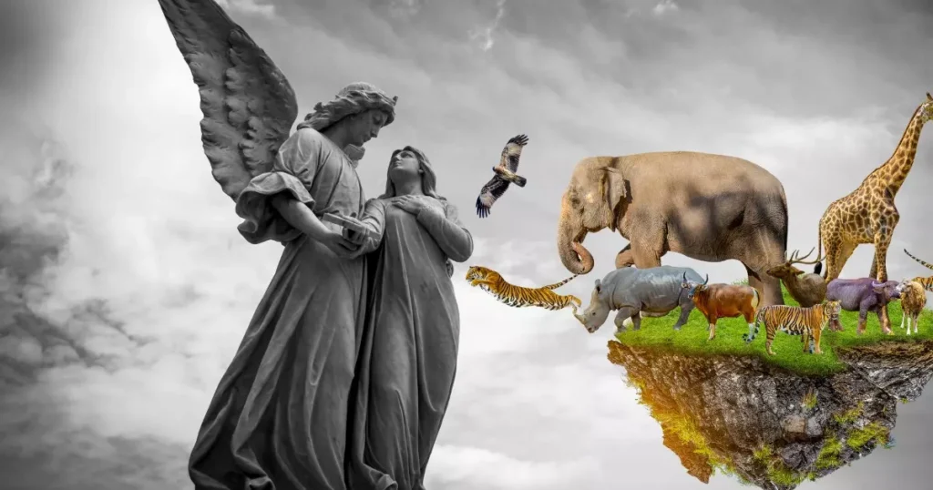 Santo protegendo os animais